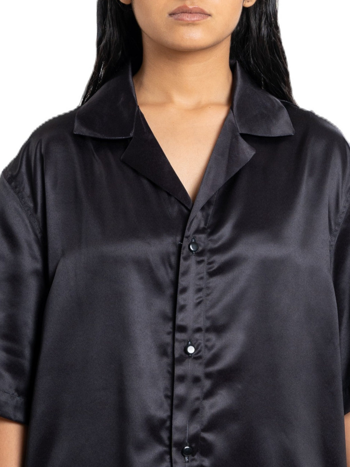 Uncoded shirt, satin, view 4 of 11