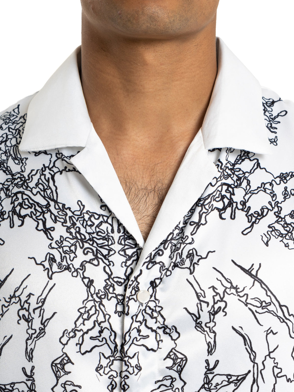 Anomaly Shirt with sigil linework print, view 3 of 8