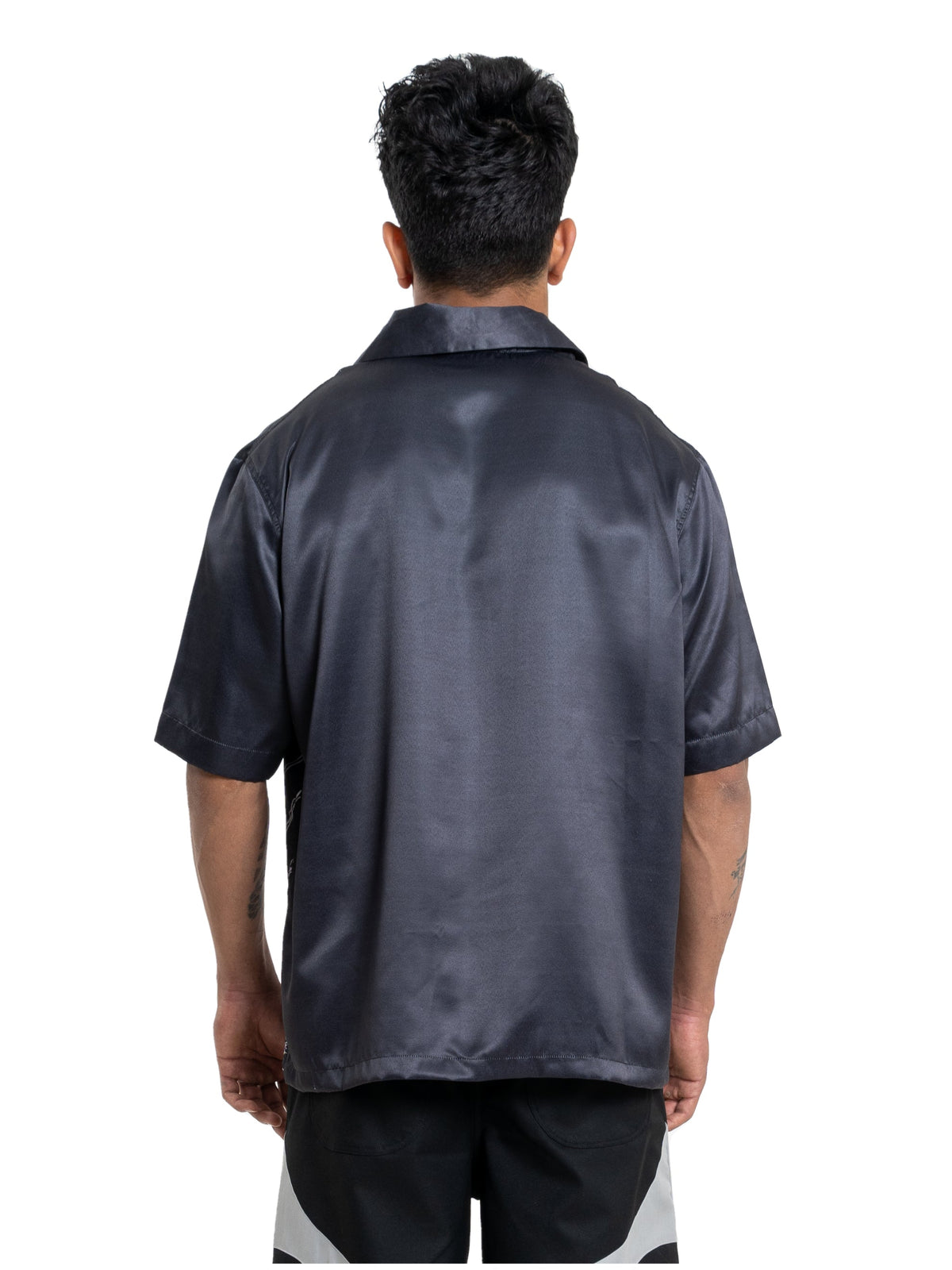 Anomaly Shirt with sigil linework print, view 7 of 8