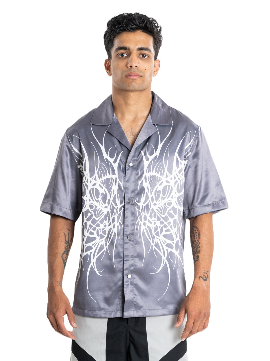 Decrypt shirt with sigil print, view 1 of 8