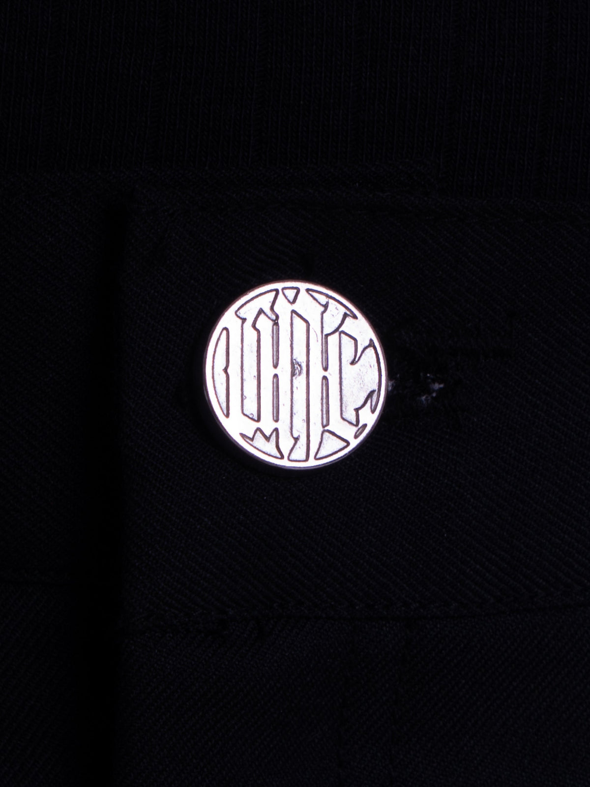 Diskforge pants, black wide-leg with grey disc panels, view 4 of 4