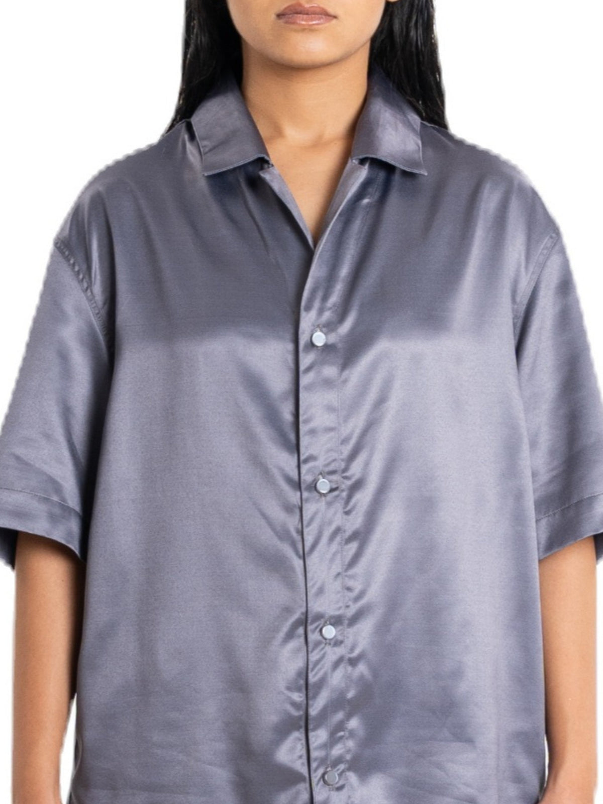 Uncoded shirt, satin, view 8 of 11